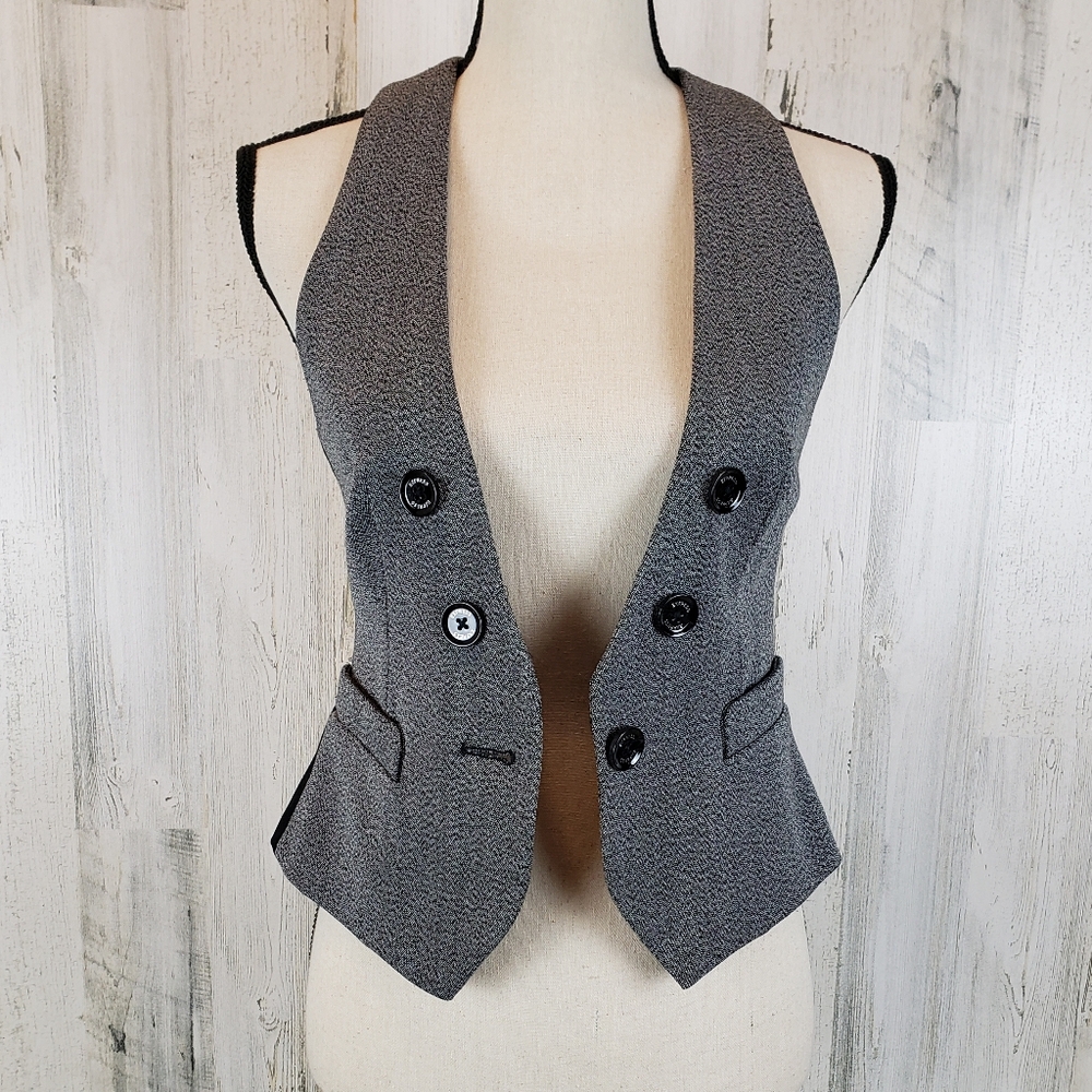 Express Vintage Fitted Vest Size 2